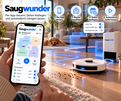 Saugwunder Pro - Nie wieder selbst zuhause saugen